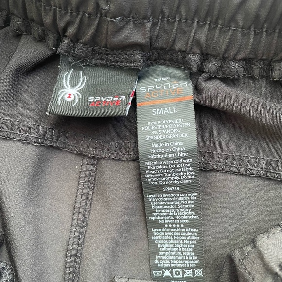 Spyder Active Women's ProWeb Black Pants Size Small - Picture 6 of 6
